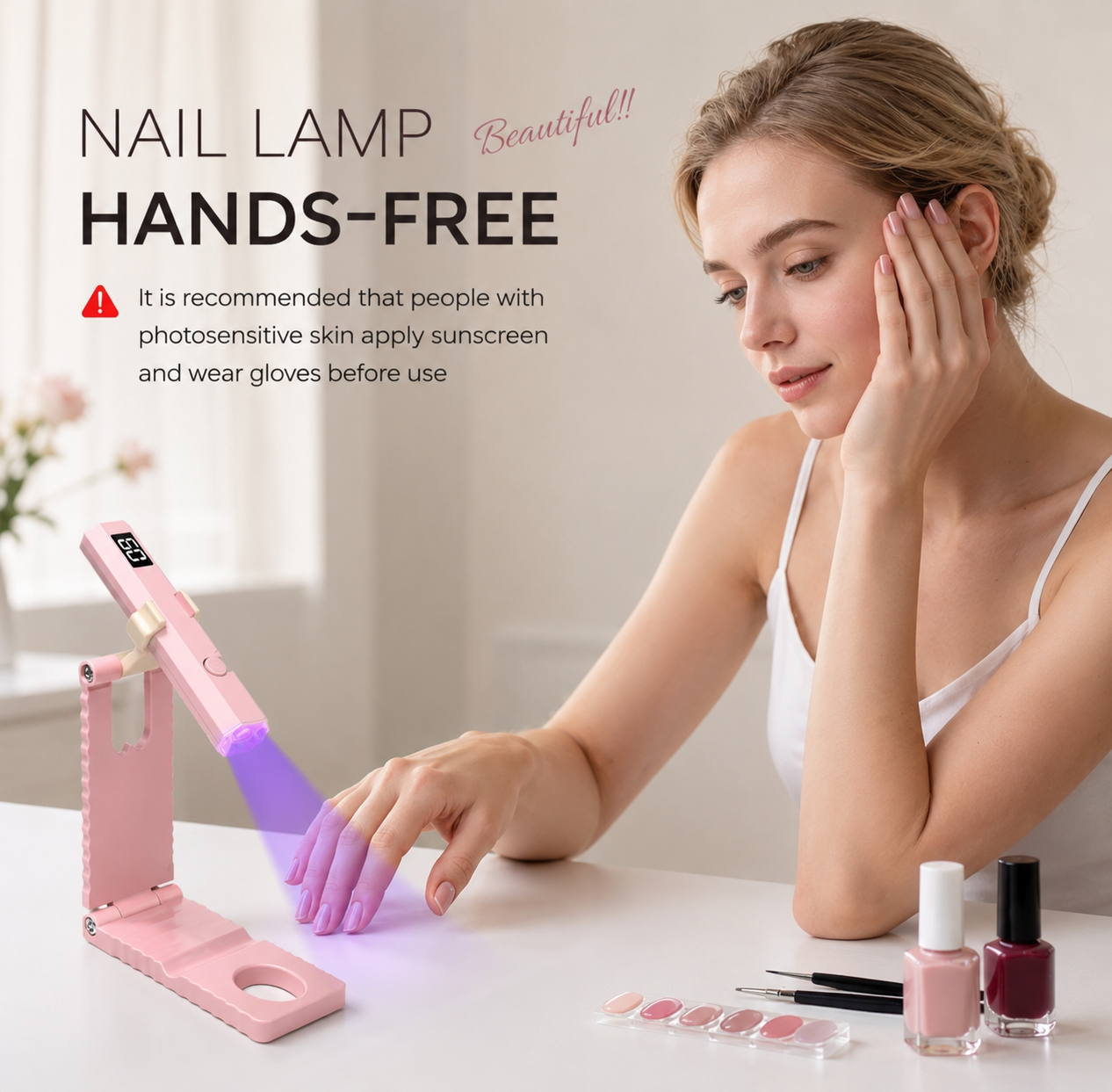 Gel Bar Mini UV Nail Lamp
